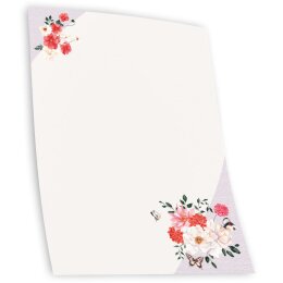 Motivpapier IM GARTEN - DIN A5 Format 100 Blatt