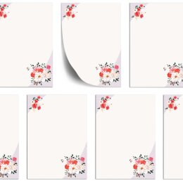 Motivpapier IM GARTEN - DIN A5 Format 100 Blatt