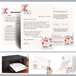 Motivpapier IM GARTEN - DIN A5 Format 100 Blatt