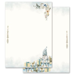 Briefpapier WEIHNACHTSWICHTEL - DIN A4 Format 250 Blatt Weihnachten, Christfest, Paper-Media