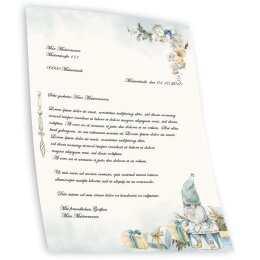 Motivpapier WEIHNACHTSWICHTEL - DIN A4 Format 250 Blatt