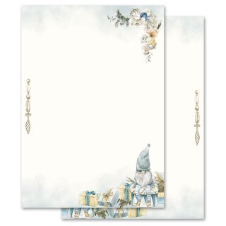 Briefpapier WEIHNACHTSWICHTEL - DIN A5 Format 250 Blatt Weihnachten, Christfest, Paper-Media