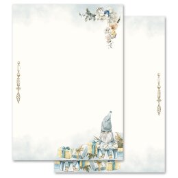 Briefpapier-Sets Weihnachten, WEIHNACHTSWICHTEL Briefpapier Set, 100 tlg. - DIN A4 & DIN LANG im Set. | Online bestellen! | Paper-Media