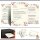Motivpapier TROPISCHE BLUMEN - DIN A5 Format 250 Blatt