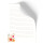 VERSPIELTE BLUMEN Briefpapier Geburtstag CLASSIC , DIN A4, DIN A5, DIN A6 & DIN LANG, MBC-8382