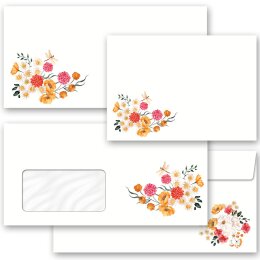Briefumschläge VERSPIELTE BLUMEN Blumen &...