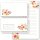 Briefpapier-Sets VERSPIELTE BLUMEN Blumen & Blüten, Briefpapier mit Umschlag, Paper-Media