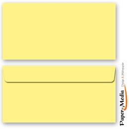 Farbige Briefumschläge FARBSERIE 110 - DIN LANG 10 Stück